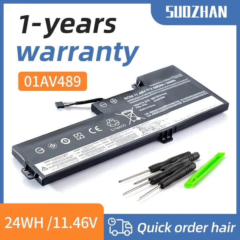 SUOZHAN 01AV489 T470 T480 Bateria Do Portátil Para Lenovo ThinkPad A475 A485 TP25 Série 01AV421 01AV420 SB10K97578 01AV4