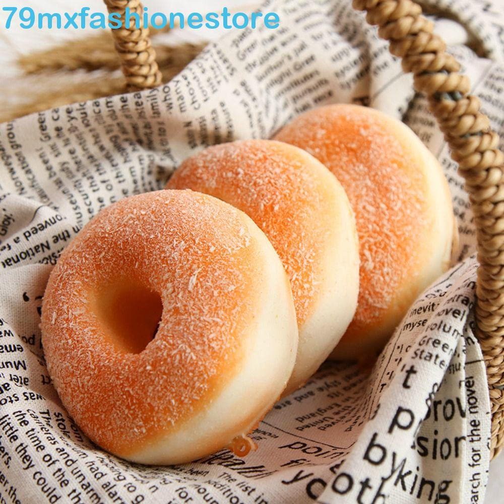 MXFASHIONESB Simulação Pão SqueezeToys , Modelo Brinquedos Comida Simulada Brinquedo De Artificial , Donuts