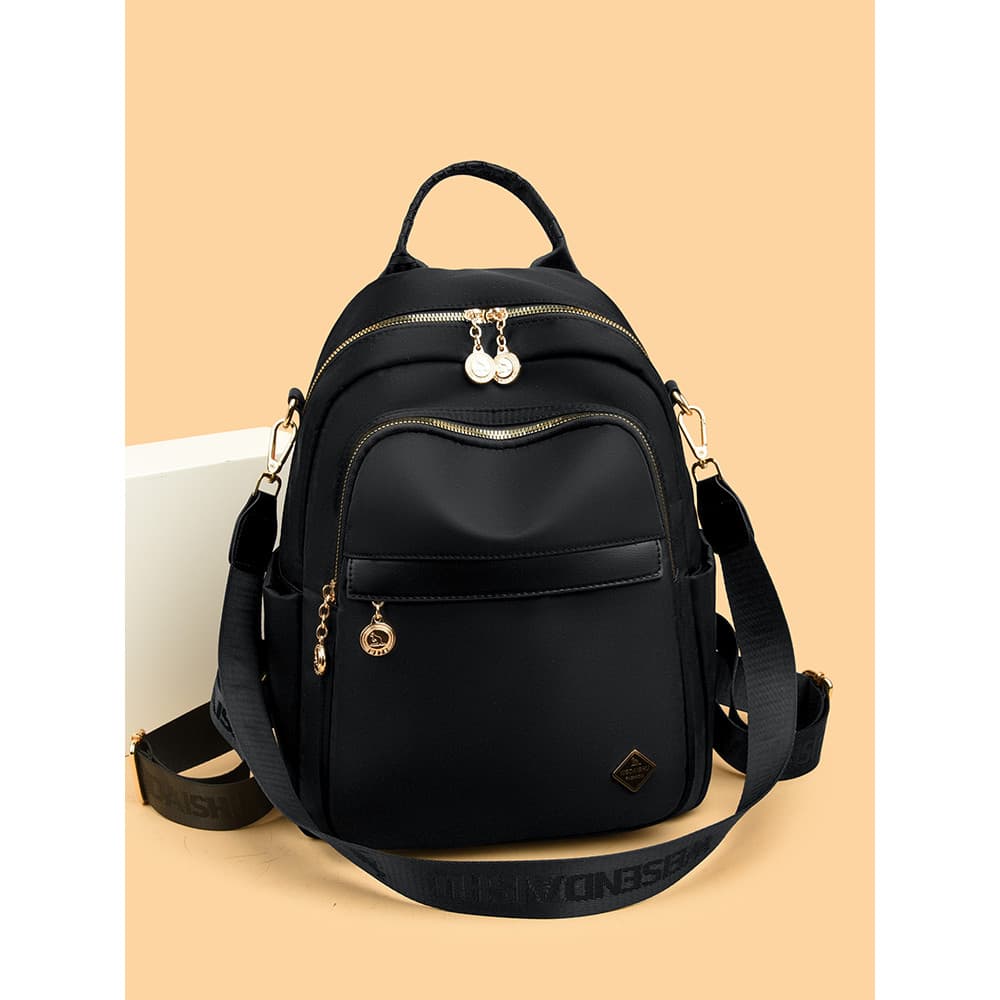 Oxford pano mochila feminina 2025 novo estilo à prova dwaterproof água lazer viagem Commuter dupla utilização mochila fe