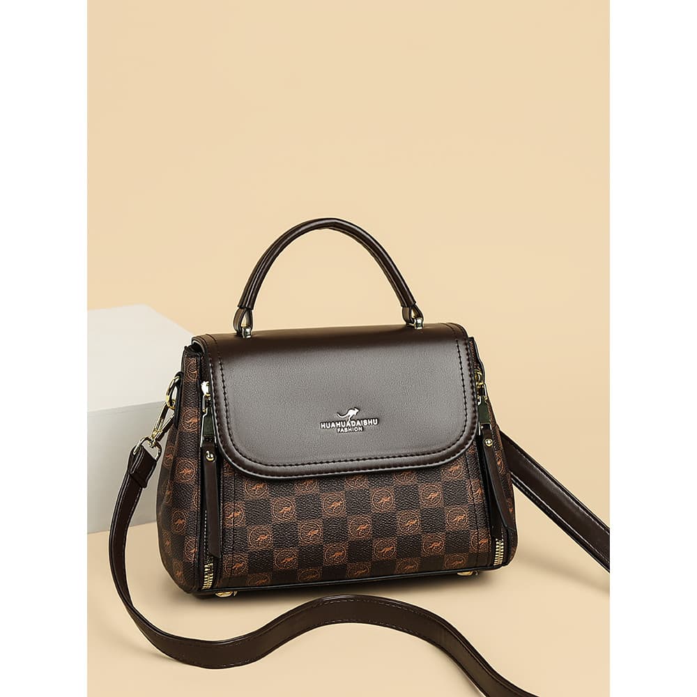 Senhoras sacos 2026 novo estilo Retro moda mãe de meia-idade bolsa de um ombro elegante mensageiro pequeno