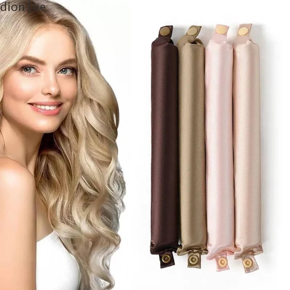DION1UE 3/4 Unidades De Modeladores De Cabelo Sem Calor , Faixa De Cabeça De 3 Cm De Espessura , Rolos Durante A Noite P
