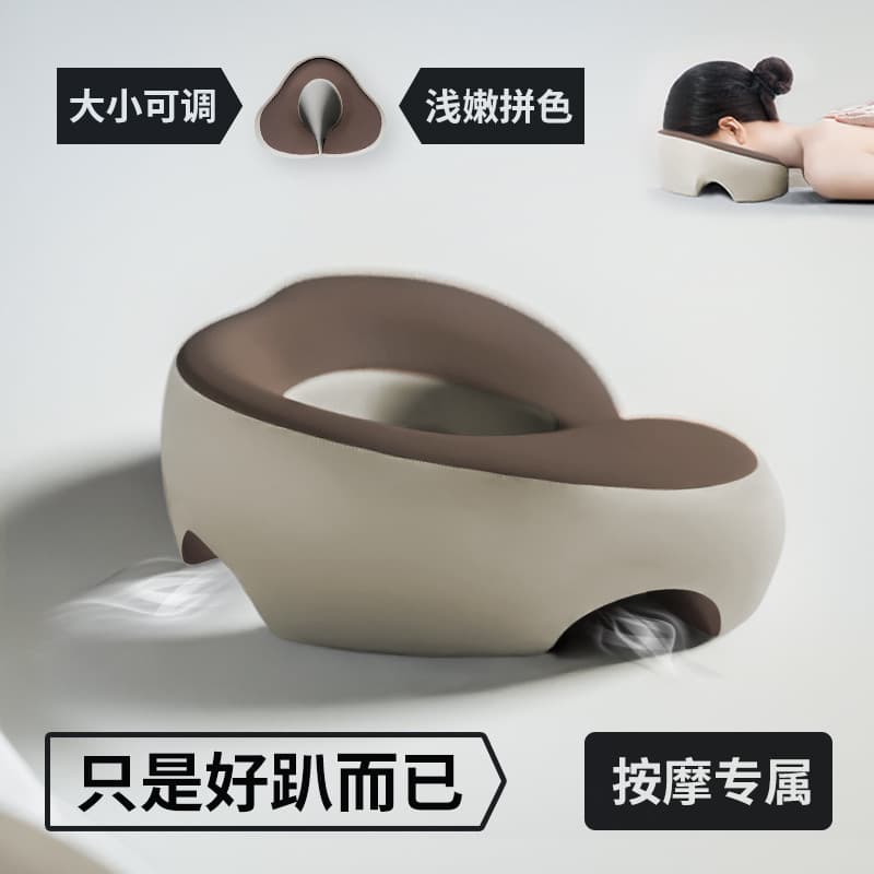 Massagem deitado travesseiro rosto almofada dedicado salão de beleza massagem fisioterapia deitado travesseiro cama bura