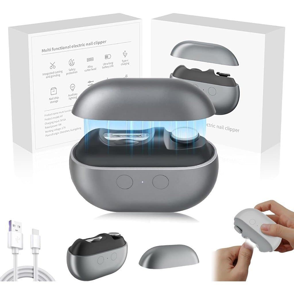 Fanyil/Pubyfun/Glossrity/Yody/Imwing Easyclip Smart Nail Clipper, cortador de unhas elétrico atualizado de 2025, com 2 v