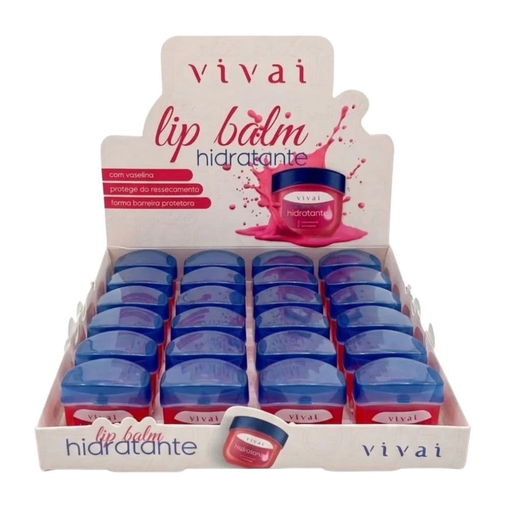Box 24 Lip Balm Hidratante Vivai 3417