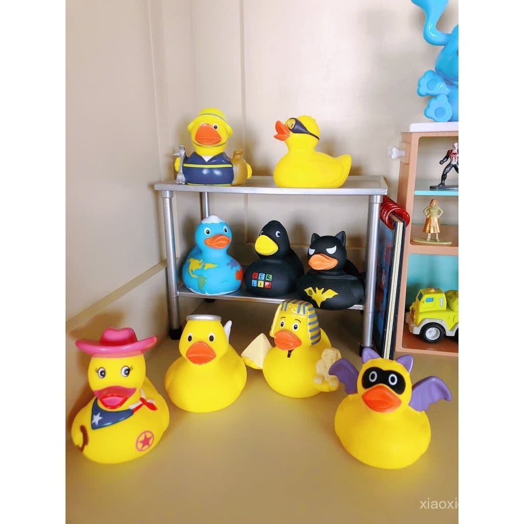 Novo brinquedo de banho personalizado em forma de pato amarelo grande, artístico, flutuante, para decoração de piscina,