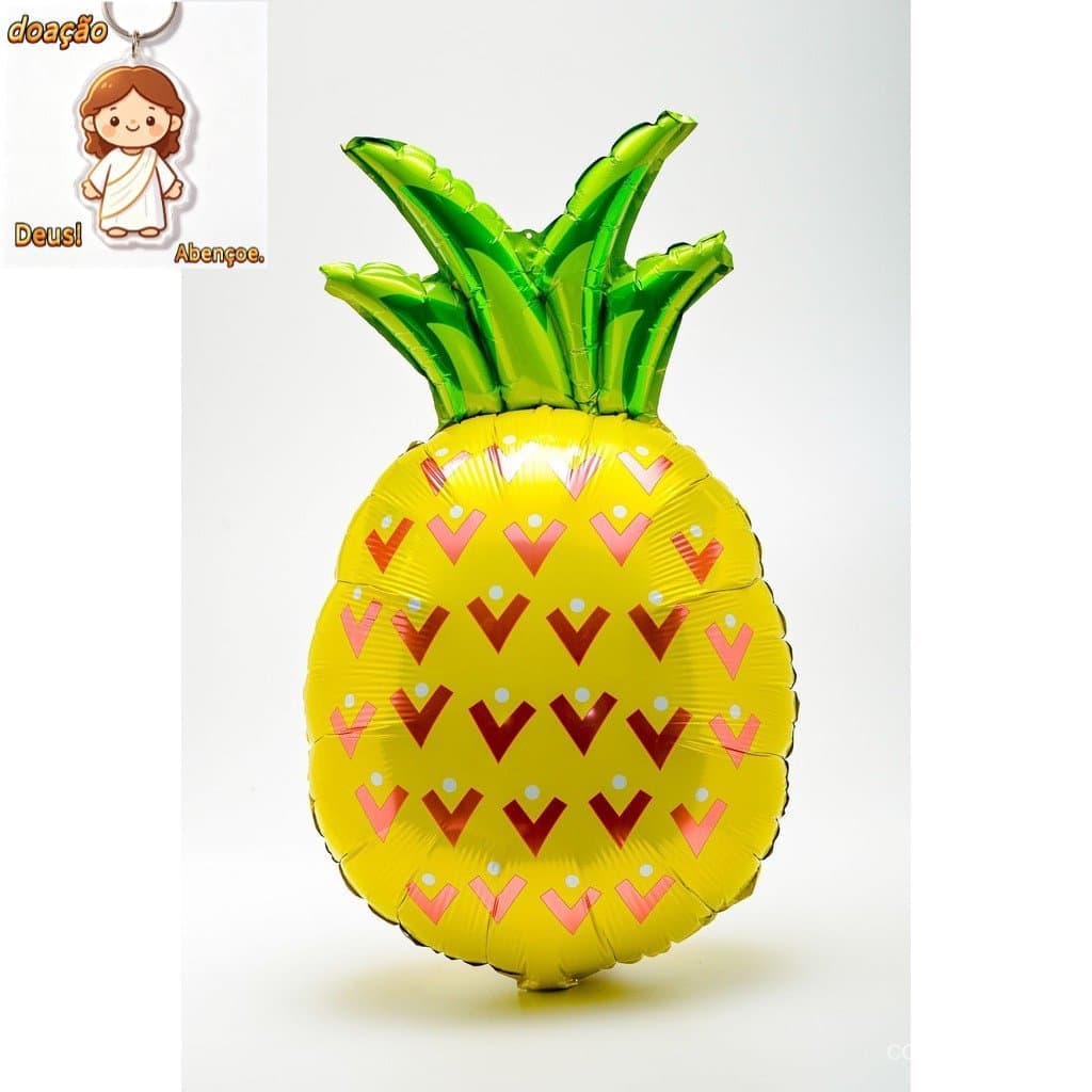 Balão Metalizado Abacaxi