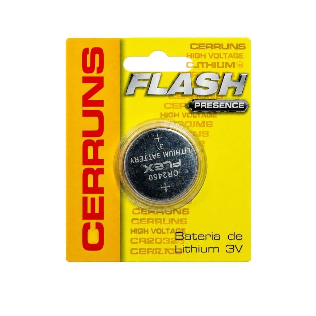 BATERIA DE LÍTIO FX-2450 3V PARA CONTROLE ALARME BLOQUEADOR CERRUNS FLASH