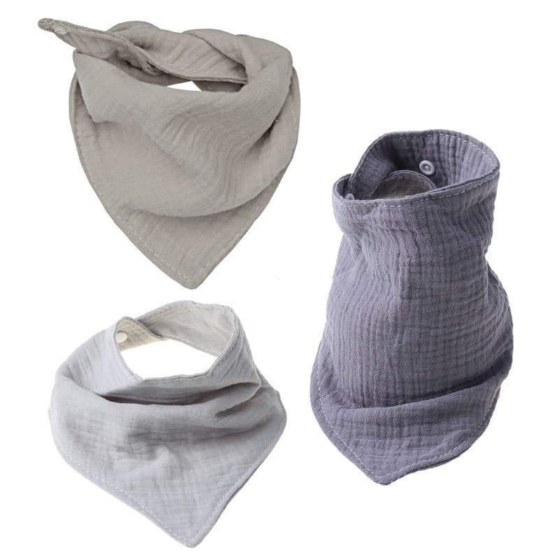 Babador para alimentar bebês, toalha para saliva, bandana, pano para arrotar e pequenos objetos. TCU4
