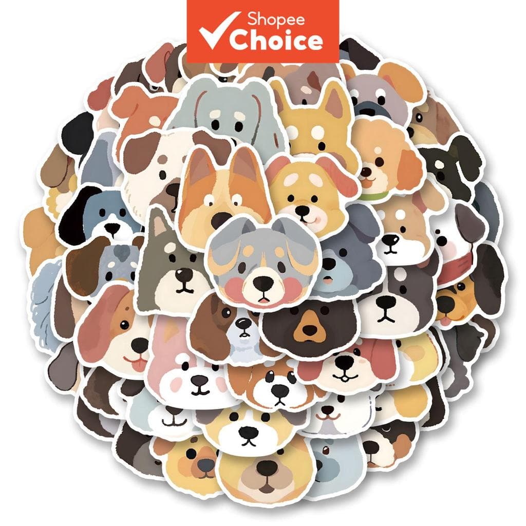 275 adesivos de meme de cachorro filhote para cartões, laptop, cartão-postal, estética para telefone, skate, mala,