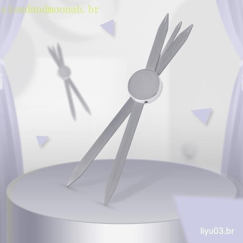 CLO Padrões Sobrancelha Estêncil Régua Metal Ferramenta Posicionamento Relação Ouro