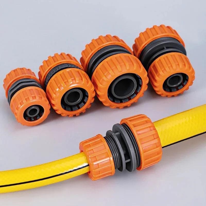 [largeloohg] Mangueira de Jardim para Rega com Conector Rápido de Plástico 1/2" 3/4" 1' Adaptador e Conjunto de Extensão