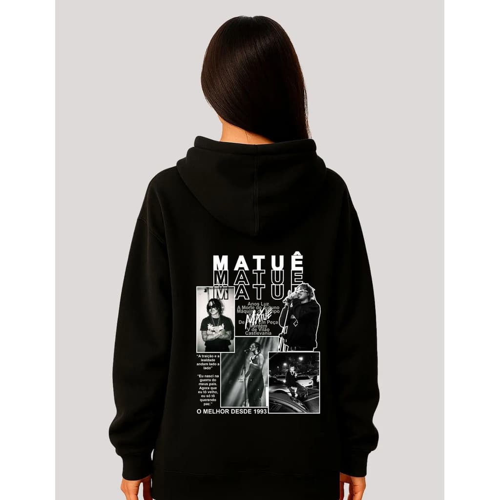 Moletom Matue Rapper Style Kenny G Autotune Tuezin Trap 333