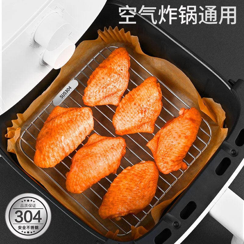 304 aço inoxidável fritadeira de ar grill dedicado churrasqueira forno dreno óleo suporte acessórios Universal