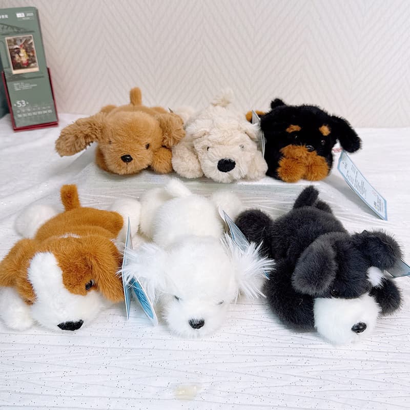 Origem velo Chuangwangwang cão palma tesouro descompressão boneca deitado postura Ronaway Bichon cão Golden Retriever Sc