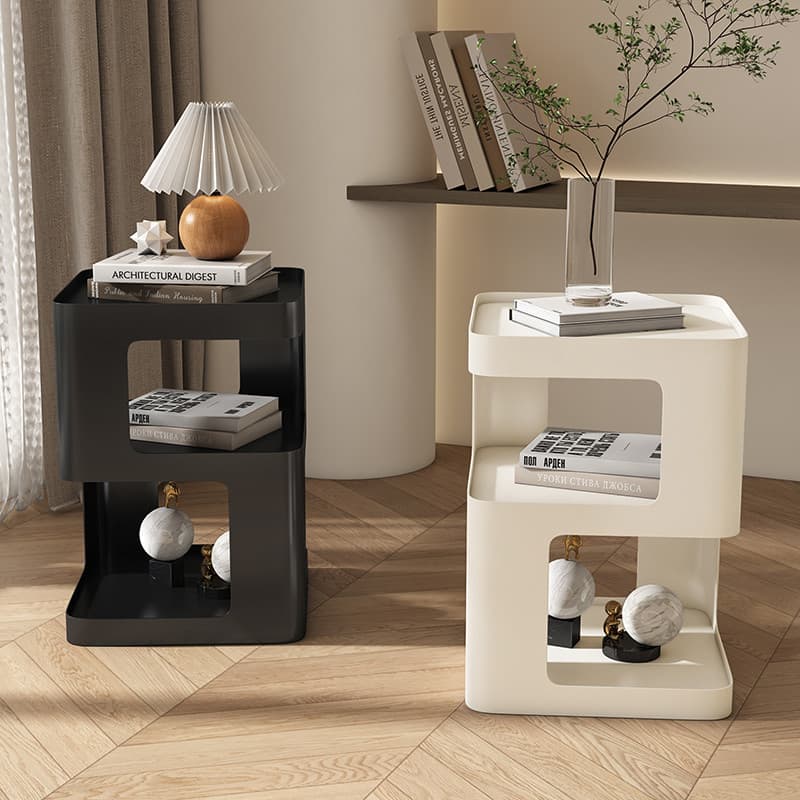 Luz de luxo sala estar sofá mesa lateral armário lateral moderno simples ferro criativo mesa canto Nordic cabeceira pequ