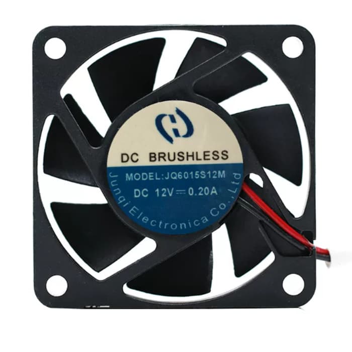 Novo ventilador silencioso sem escova JQ6015S12M DC12V 0.20A 6015 6cm