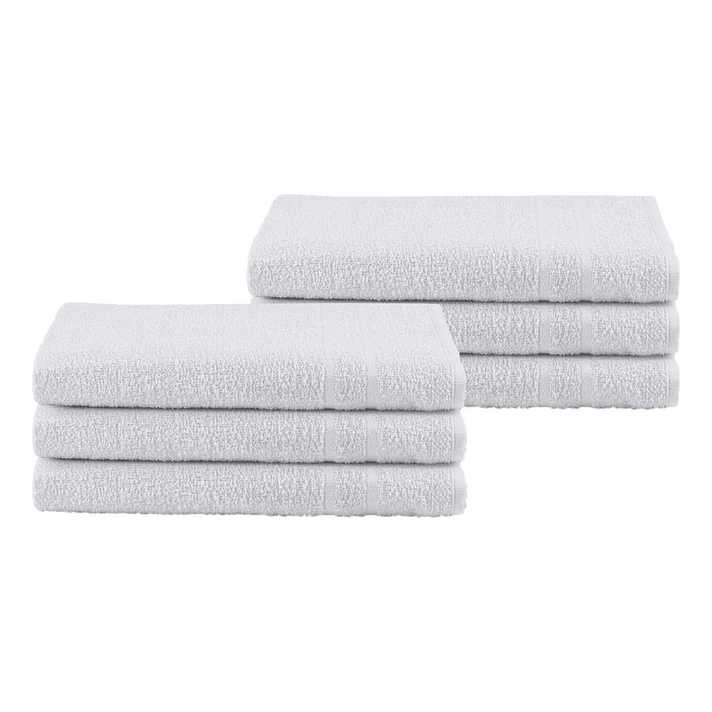 Kit 6 Toalhas De Rosto Tenille Algodão Fio Penteado Macio