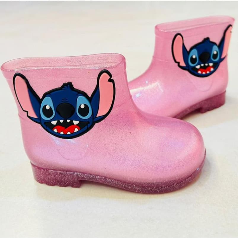 Bota Galocha Infantil Cano Curto Confortável Macia