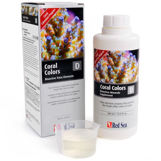 SUPLEMENTO RED SEA RCP TRACE-COLORS BIOACTIVE ELEMENTS (COLORS D)500ML