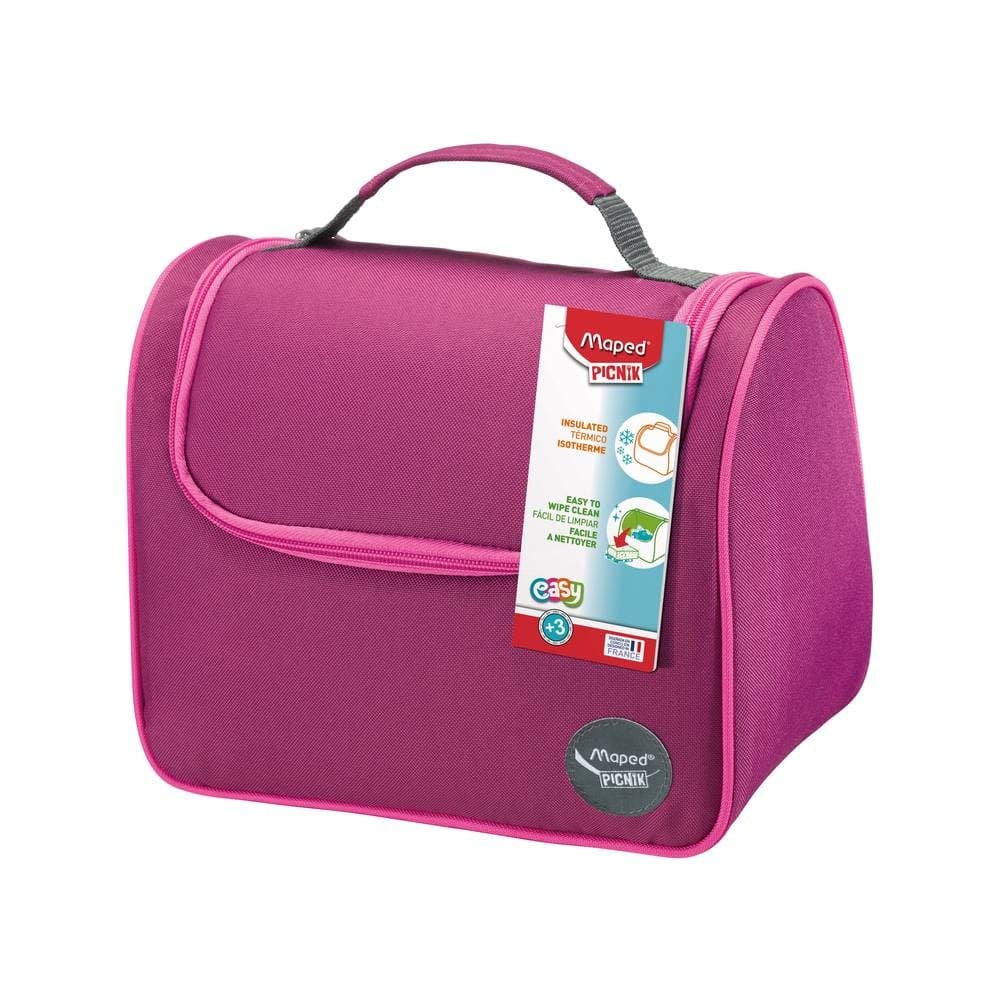 Lancheira Térmica Picnik Origins Com Alça De Mão Roxa 6 L – Maped