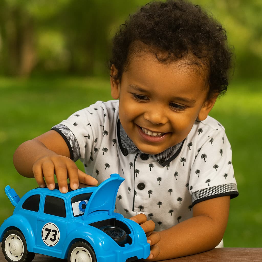 Brinquedo Carrinho Meu Fusca Koby Tuning Infantil Kendy