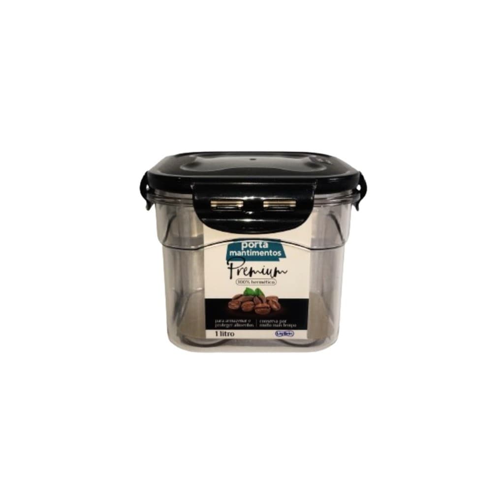 Porta Mantimentos Lig Brink Hermetico 1 Litros