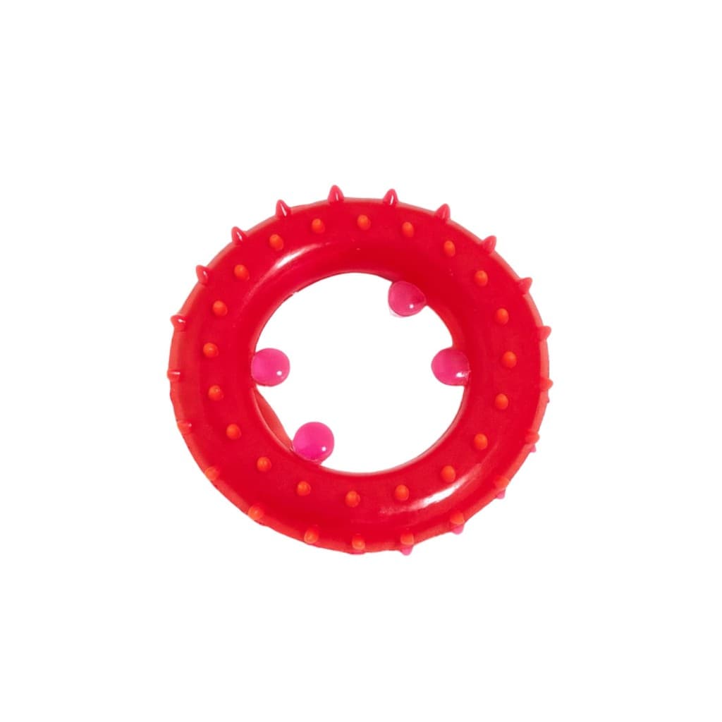 Mordedor Argola Pet Pink 7cm Seguro Livre de BPA Resistente