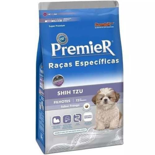 Ração Premier Específicas Cão Filhote Shih Tzur Frango 2.5kg