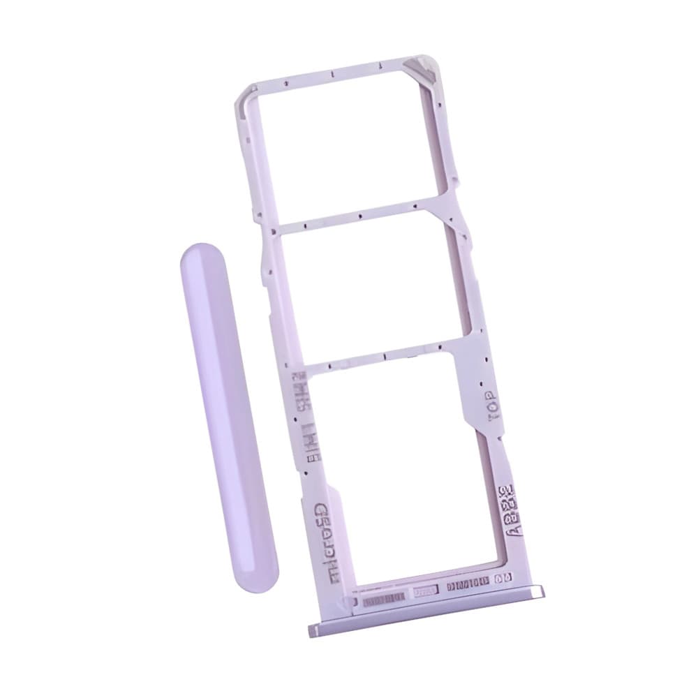 Bandeja para cartão sim sd Compatível A22 4G Cor Violeta