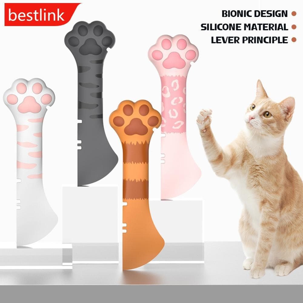 BESTLINK Multifuntion Gato Enlatado Abridor De Alimentos Colher Pet Comida Do Cão Filhote De Cachorro Gatinho Alimentaçã