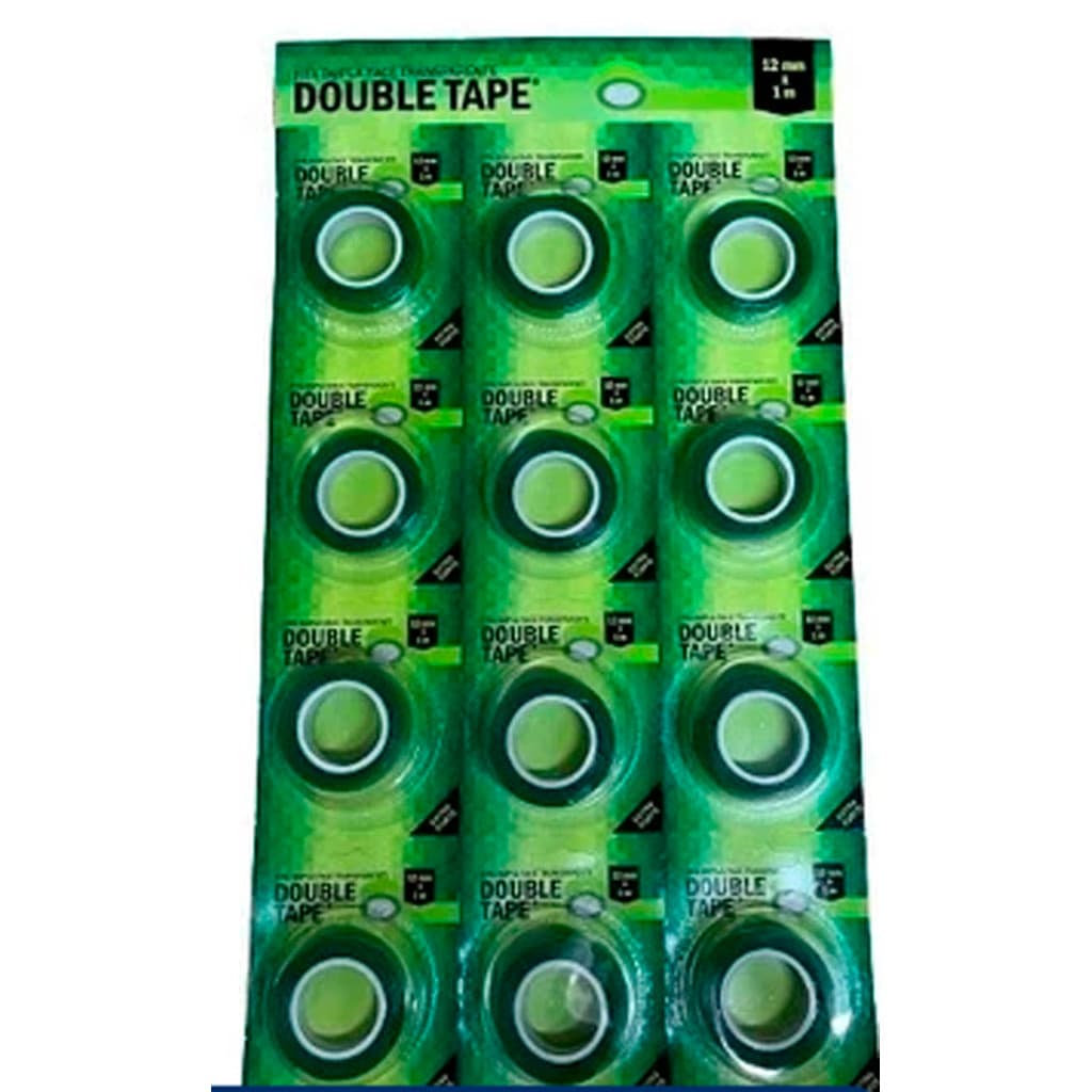FITA DUPLA FACE TRANSPARENTE DOUBLE TAPE - 15MM - 1.5M