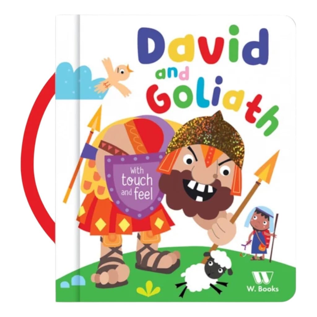 Histórias Bíblicas Davi And Goliath / Story With Handl