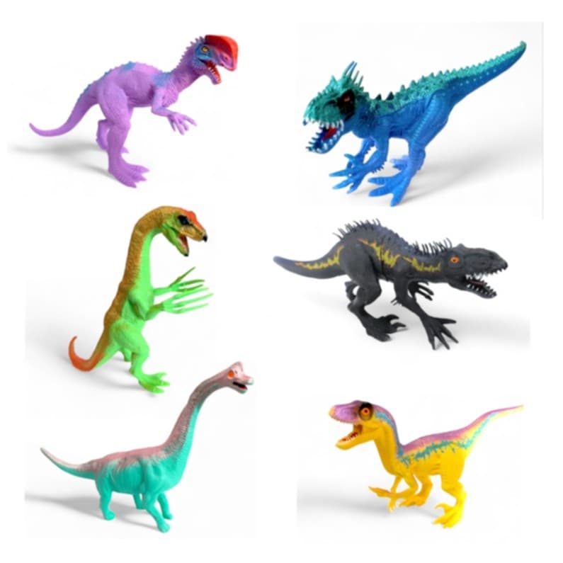 Dinossauros de Borracha  Modelo aleatório de  22 a 27 centimetros - Unidade