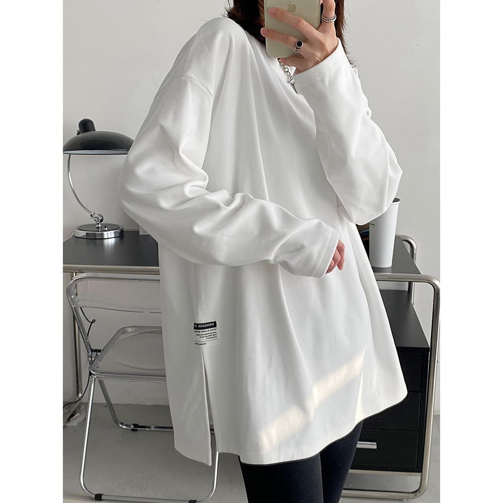 Sol toranja atualizado quente alemão veludo camisa de fundo feminino primavera outono inverno engrossado interior solto