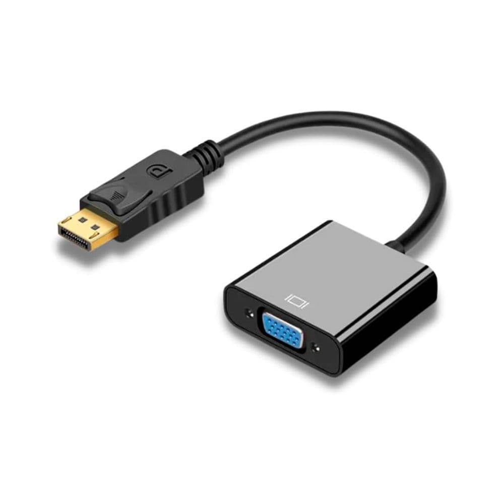 Adaptador Displayport Para Vga Pc Notebook Cabo Conversor