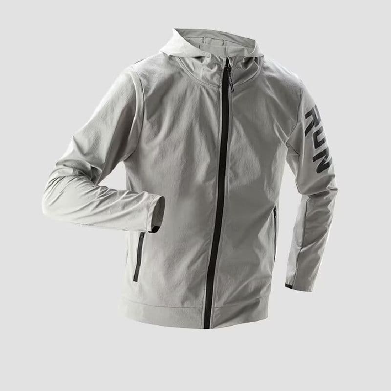 Jaqueta esportiva masculina de secagem rápida camisa de corrida fina à prova d'água camisa de ciclismo ao ar livre