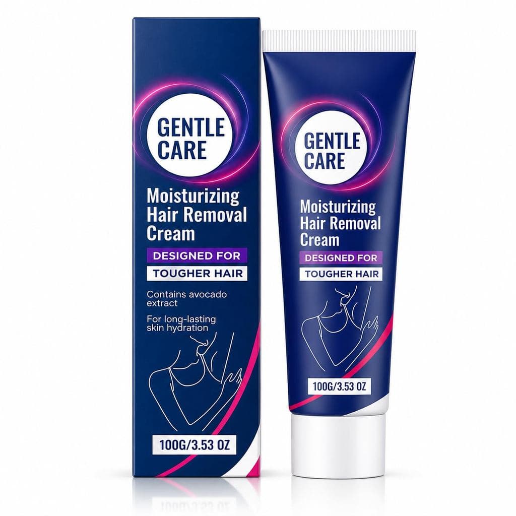 Creme Depilatório para Homens e Mulheres, Creme Depilatório para Pele Sensível, Hidratante com Aloe Vera e Vitamina E, p