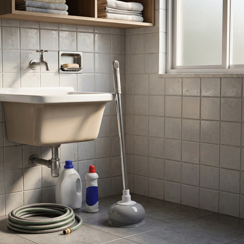 Desentupidor De Vaso Sanitário Borracha Reforçada Cabo Longo