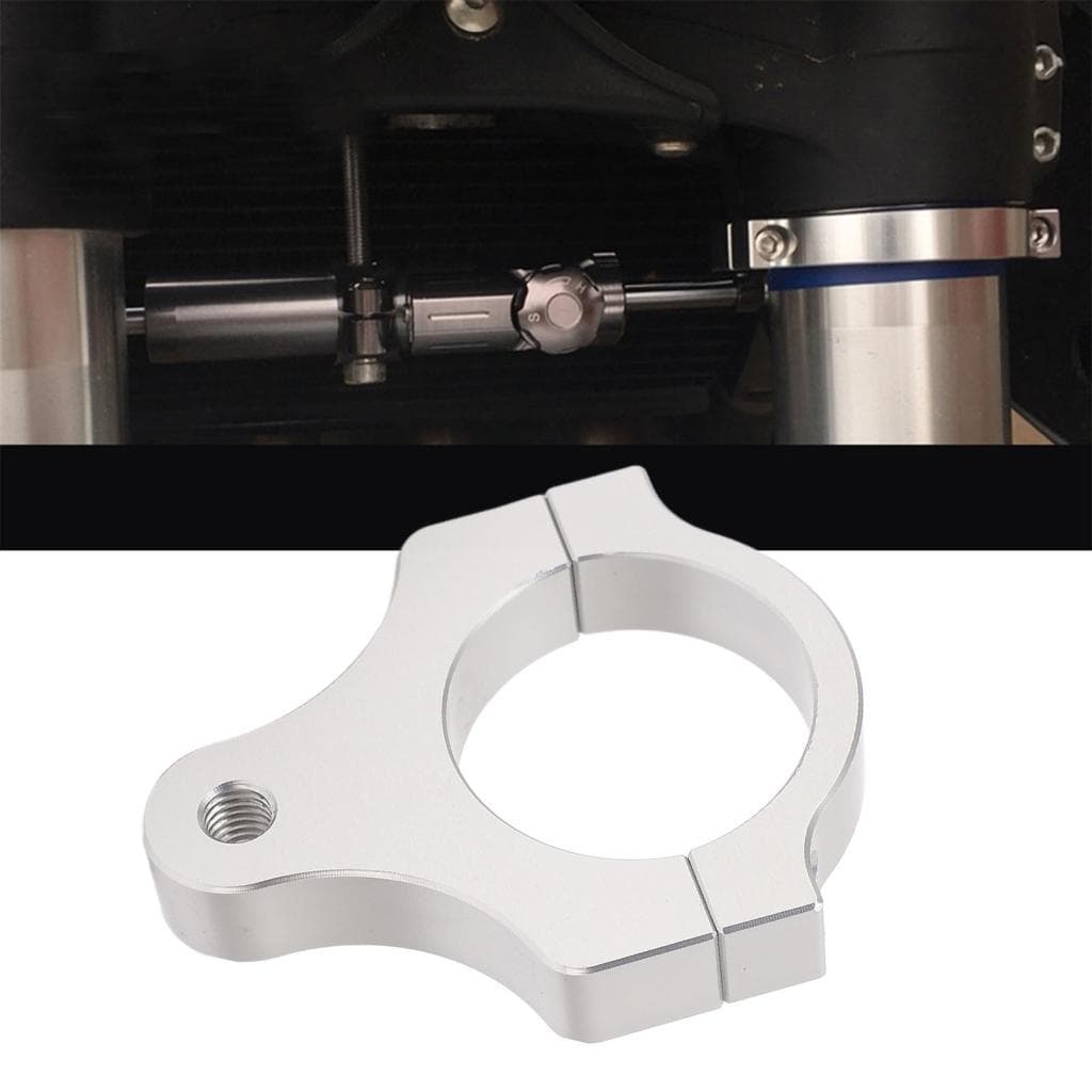Suporte de braçadeira de montagem de estrutura de amortecedor de direção de alumínio ERYUE Suporte durável para
