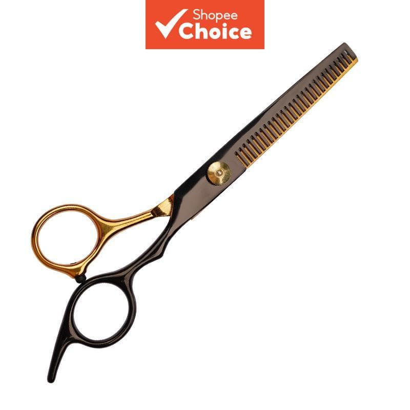 Conjunto Profissional de Tesouras para Cabelo Uso Doméstico – Tesouras Afiadas para Barbeiro, Corte e Texturização, Kit