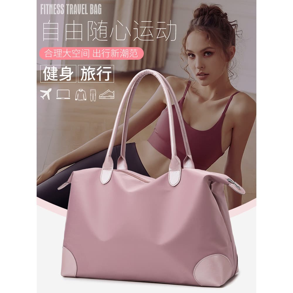 Bolsa Tote de um ombro de grande capacidade feminina viagem de negócios Commuter elegante All-Match portátil Wa
