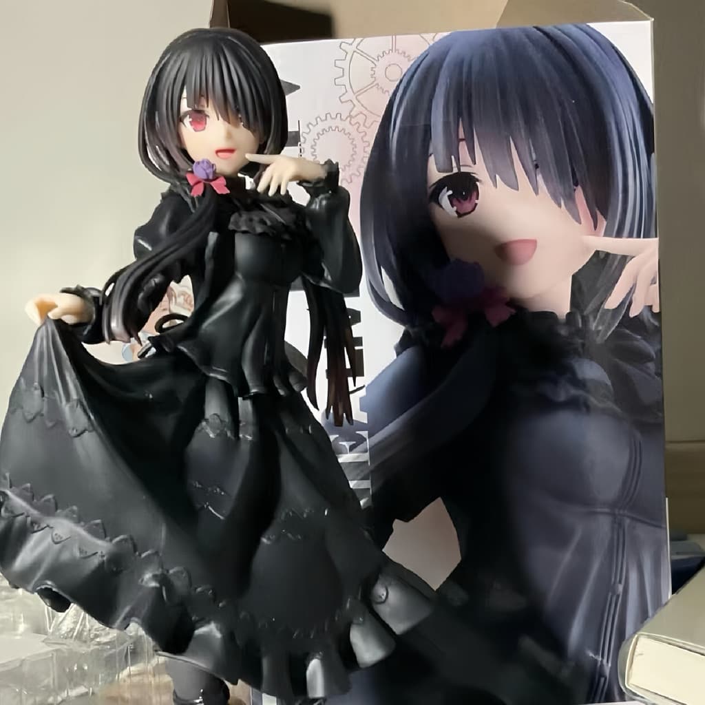 [Em Estoque] Figura Tokisaki Kurumi de Date A Live [Edição Limitada Exclusiva] Figura GK de Date A Live Modelo de Decora