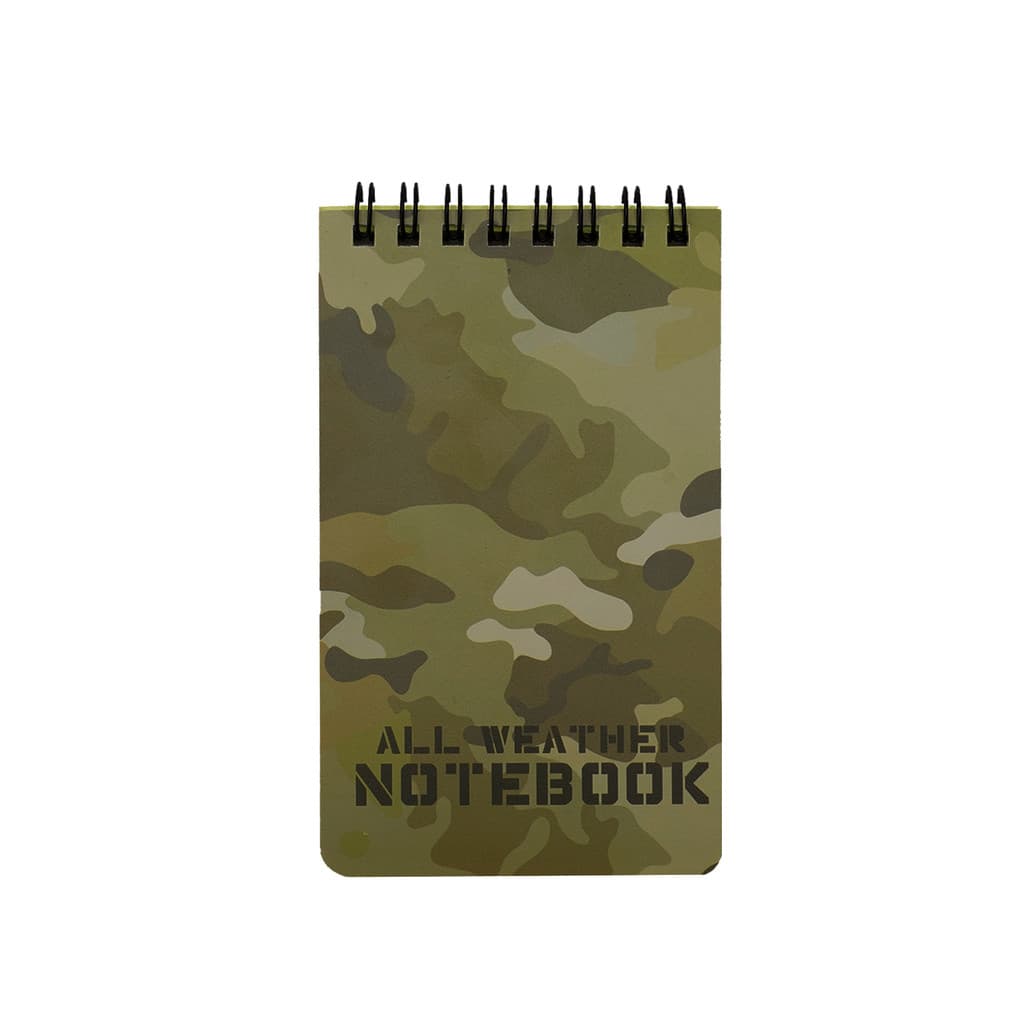 Hanshan caderno à prova d'água ao ar livre Sniper Recordbook para todos os climas EDC bloco de notas portátil memorando