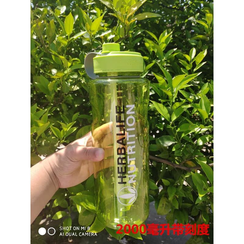 Combolai Elemento Oficial Shaker Cup Milkshake Cup 2L Grande Copo de Água Garrafa de Água 1.000ml 2.000ml Copo Espacial