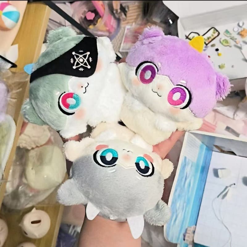 Honkai Star Rail Versão Animal Chaveiro De Pelúcia 10cm Kawaii Boneca De Algodão Macio Pingente Presente Colecionável