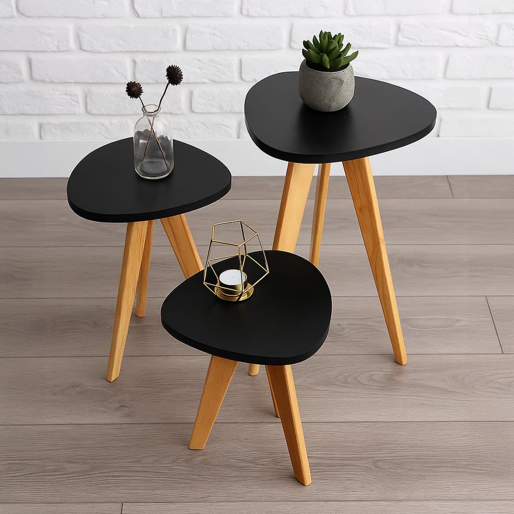 Kit Mesinhas Decorativas – Formato Orgânico
