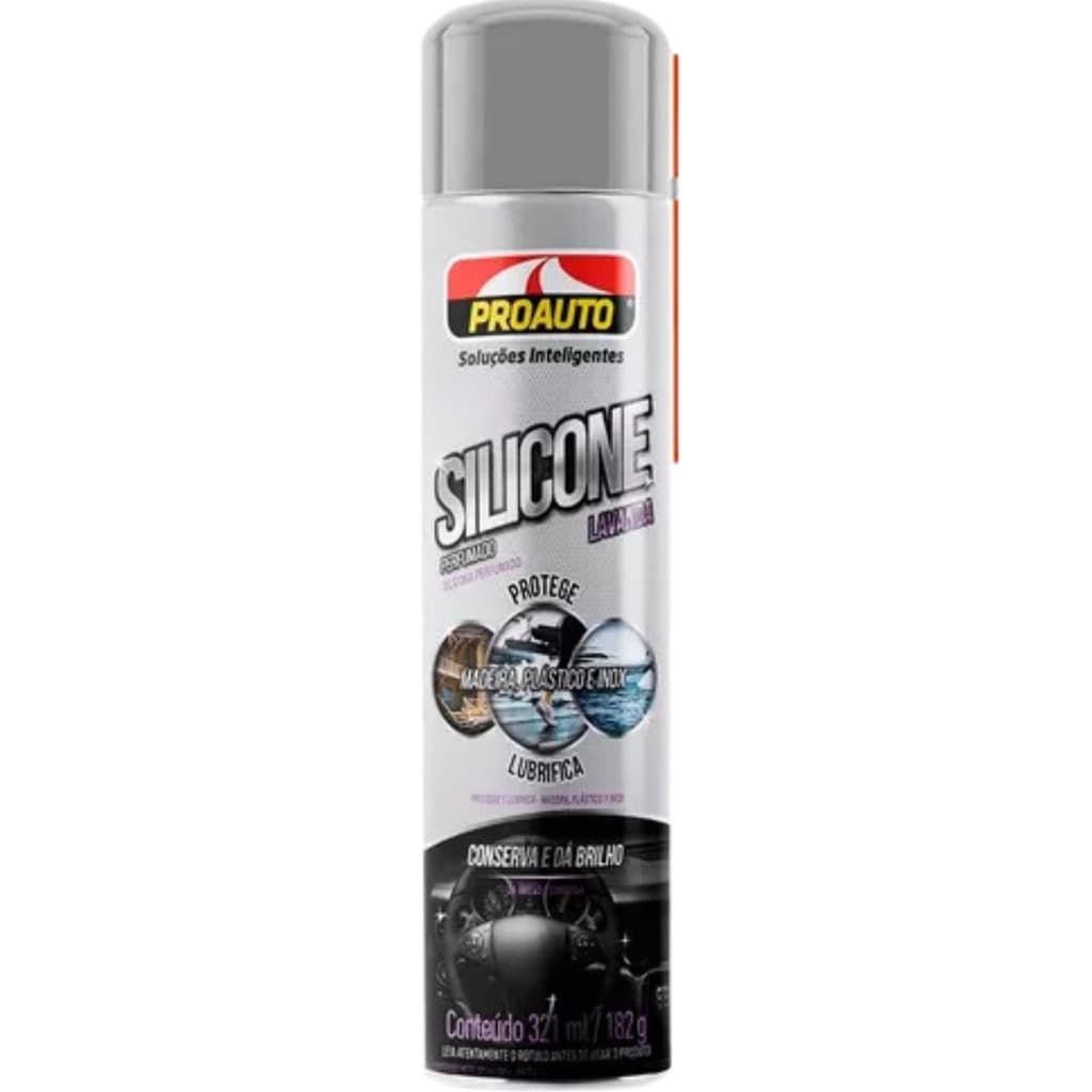 Silicone Spray Multiuso Perfumado Lavanda Proauto 321ml