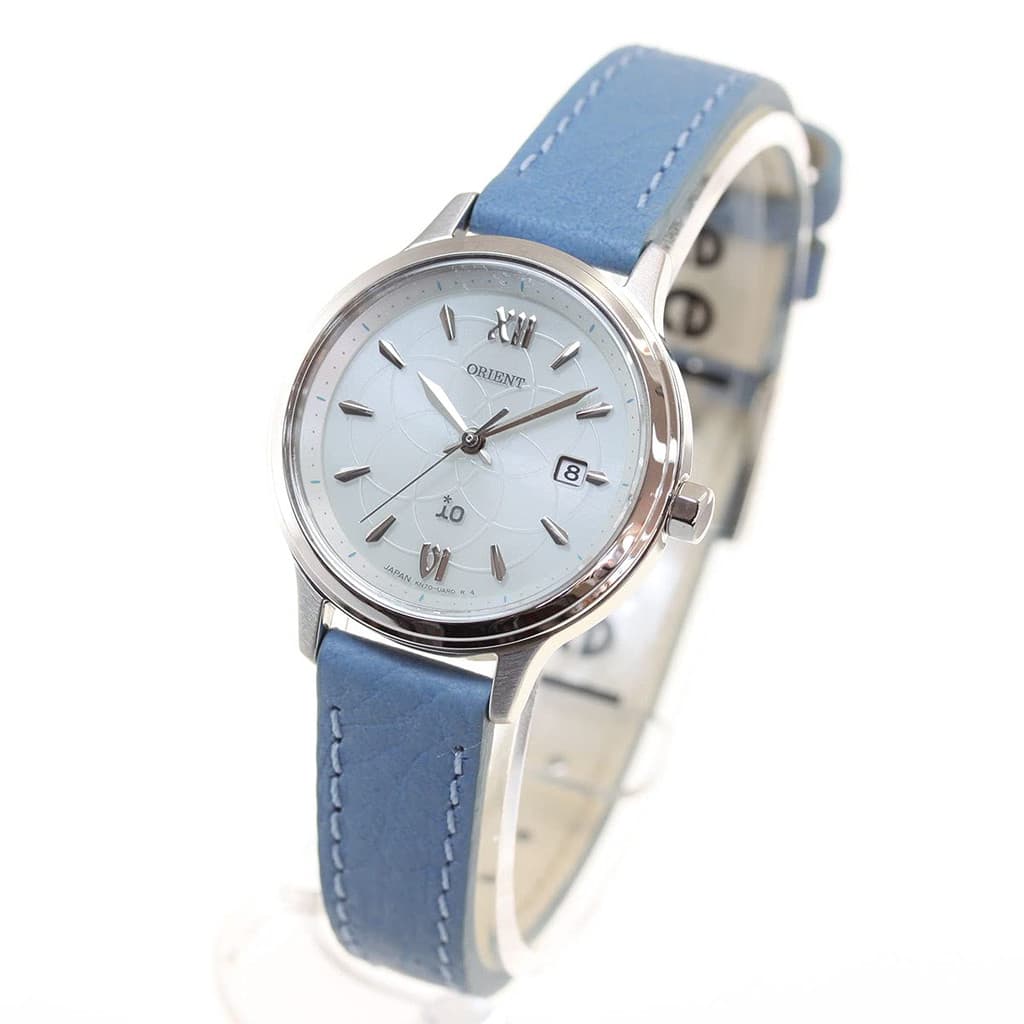 [Orient] ORIENT iO relógio SOLAR fabricado no Japão com garantia do fabricante RN-WG0417S feminino branco