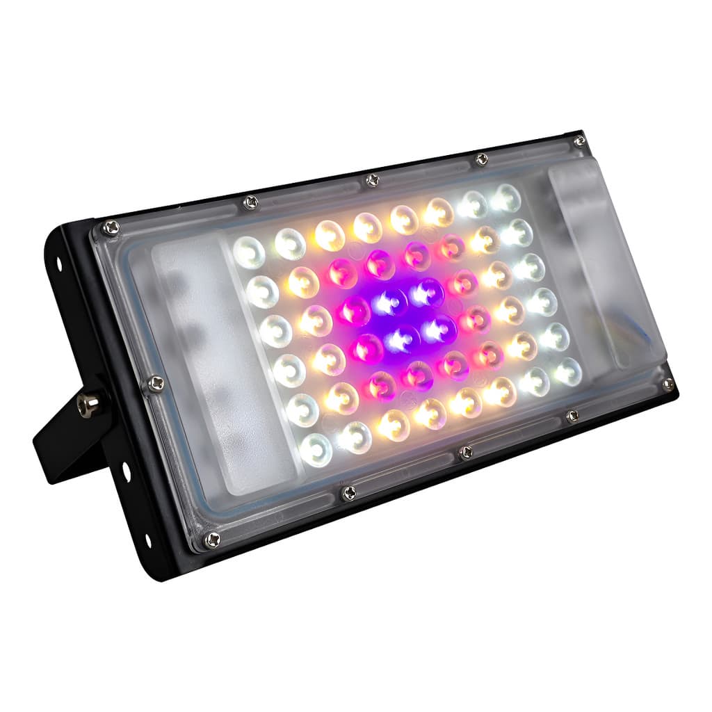 2 Led Grow Indoor Lâmpada 50w Full Spectrum Estufa Planta Bv