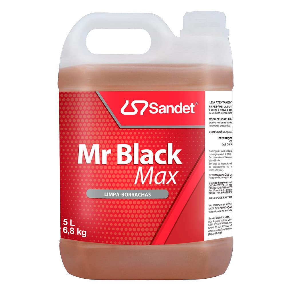 BRILHA PNEU MR BLACK PRETINHO FINALIZADOR CONCENTRADO 5L